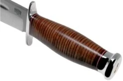 Bark River Teddy 2 A2 Stacked Leather Outdoor Knife -Knife Sales Store BRK08 214SL 05 bark river knives