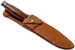 Bark River Teddy 2 A2 Stacked Leather Outdoor Knife -Knife Sales Store BRK08 214SL 06 bark river knives