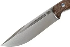 Bark River Cub CPM 3V, Hellfire Maple Burl, Mosaic Pin Bushcraft Knife -Knife Sales Store BRK08 221HFM 03 bark river