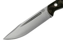 Bark River Cub CPM 3V Snakeskin Burgundy Canvas Micarta, Bushcraft Knife -Knife Sales Store BRK08 221SBM 03 barkriver