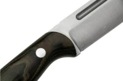 Bark River Cub CPM 3V Snakeskin Burgundy Canvas Micarta, Bushcraft Knife -Knife Sales Store BRK08 221SBM 05 barkriver