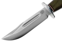 Bark River Boone II CPM 3V Green Canvas Micarta Outdoor Knife -Knife Sales Store BRK08 222GCM 03 bark river knives