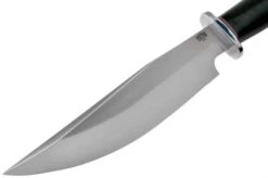 Bark River Highwayman III A2 Black Canvas Micarta Bowie Knife -Knife Sales Store BRK08 313BCM 03 bark river knives