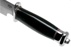 Bark River Highwayman III A2 Black Canvas Micarta Bowie Knife -Knife Sales Store BRK08 313BCM 05 bark river knives