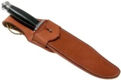 Bark River Highwayman III A2 Black Canvas Micarta Bowie Knife -Knife Sales Store BRK08 313BCM 06 bark river knives