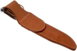 Bark River Highwayman III A2 Stacked Leather, Black Gold Maple Bowie Knife -Knife Sales Store BRK08 313SLBGS 07 bark river knives