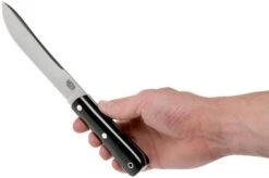 Bark River Mountain Man 5” CPM 3V, Black Canvas Micarta Bushcraft Knife -Knife Sales Store BRK09 121BRKC 06 bark river knives