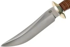 Bark River MACV-SOG Recondo Bowie CPM-154, Stacked Leather -Knife Sales Store BRK10 156SDL 03 bark river