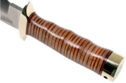 Bark River MACV-SOG Recondo Bowie CPM-154, Stacked Leather -Knife Sales Store BRK10 156SDL 04 bark river