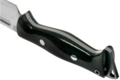 Bark River Bravo Tope Recon CPM 3V Black Canvas Micarta Rampless Survival Knife -Knife Sales Store BRK10 221BCMR 04 bark river knives