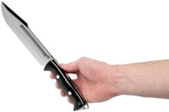 Bark River Bravo Tope Recon Field CPM 3V, Black Canvas Micarta -Knife Sales Store BRK10 222BKC 06 bark river