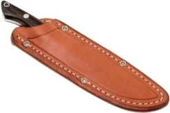 Bark River Mini Kalahari A2, Macassar Ebony, Brown Sheath -Knife Sales Store BRK12 012MAK 07 bark river brk12 012mak 07