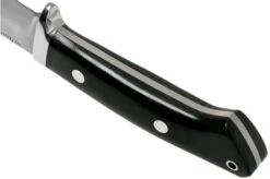 Bark River Wilderness 5 CPM Cru-Wear, Black Canvas Micarta -Knife Sales Store BRK12 223BM 04 bark river knives