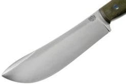 Bark River Kalahari Camp Knife 2 CPM 3V Green Canvas Micarta Outdoor Knife -Knife Sales Store BRK12 223GCM 03 bark river knives