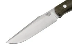 Bark River Ultra Lite Field Knife CPM 3V Green Canvas Micarta, Bushcraft Knife -Knife Sales Store BRK14 121GCM 03 barkriver