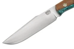 Bark River Ultra Lite Field Knife CPM 3V Gunmetal Texas Fence Post Mosaic Pins, Bushcraft Knife -Knife Sales Store BRK14 121GTFPMP 03 barkriver