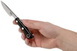 Bark River Rascal II CPM 154 Black Canvas Micarta Hunting Knife -Knife Sales Store BRK14 152BKRC 05 bark river knives